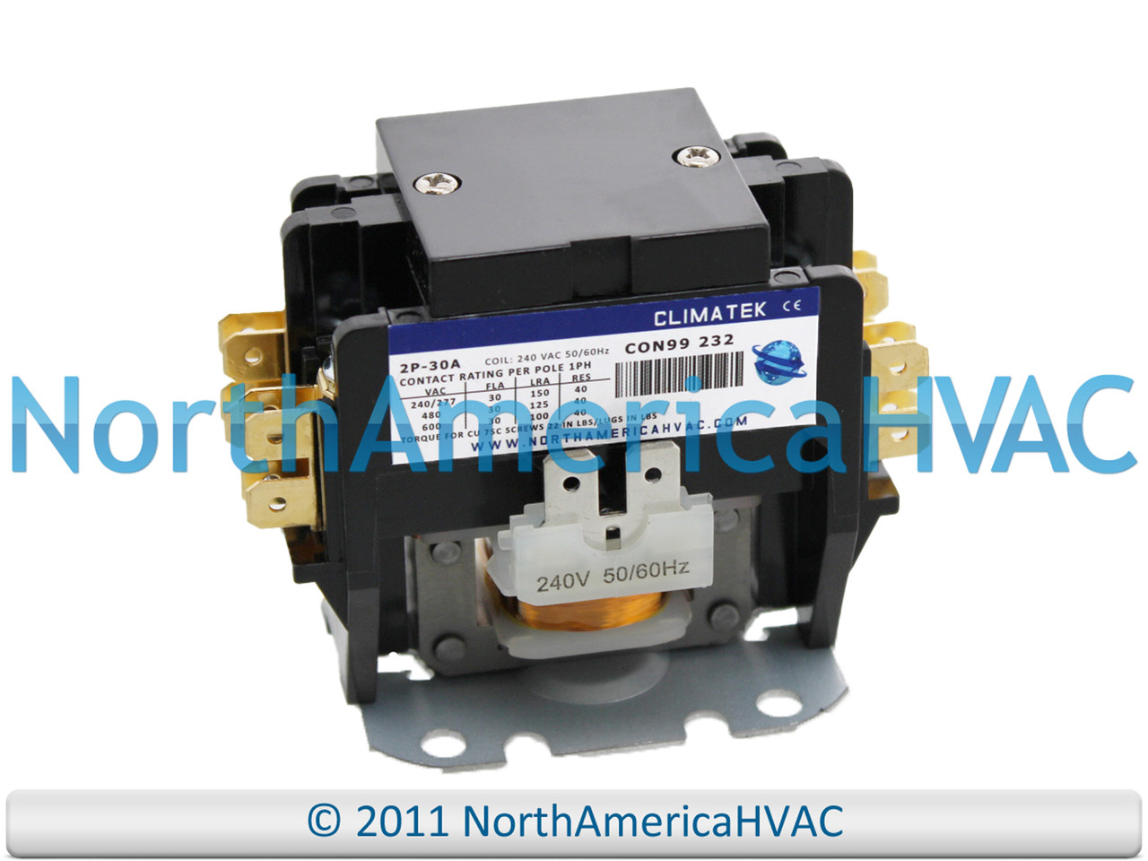Double 2 Pole 30 Amp 240 volt Contactor Relay Replaces Siemens